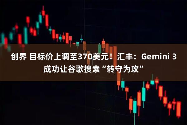 创界 目标价上调至370美元！汇丰：Gemini 3成功让谷歌搜索“转守为攻”