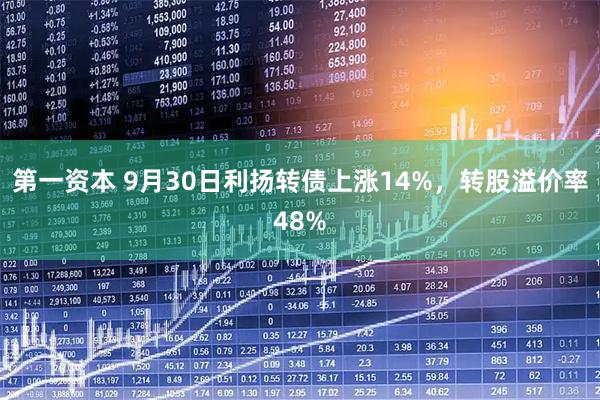 第一资本 9月30日利扬转债上涨14%，转股溢价率48%
